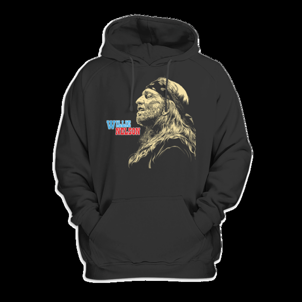 Willy Nelson Pullover Hoodie