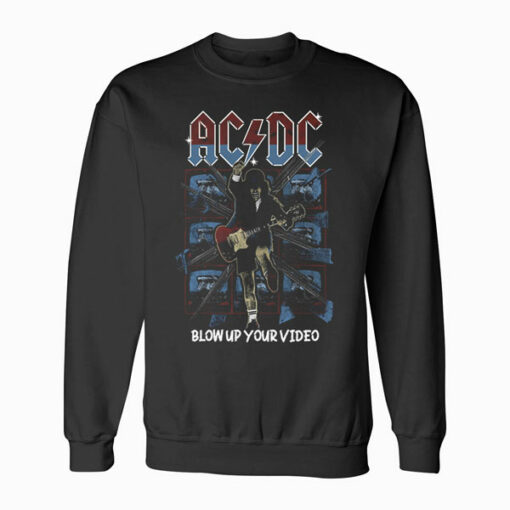ACDC Vintage Band Sweatshirt