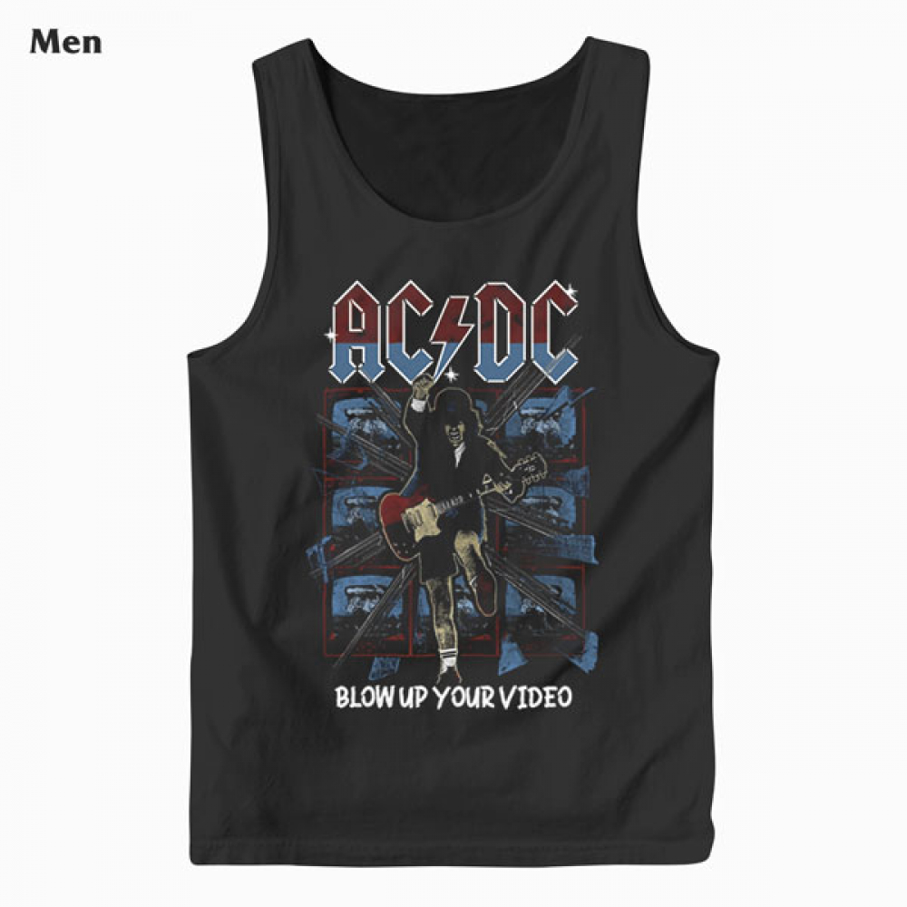 ACDC Vintage Band Tank Top