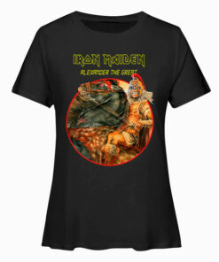 Alexander The Great Iron Maiden Band T Shirt