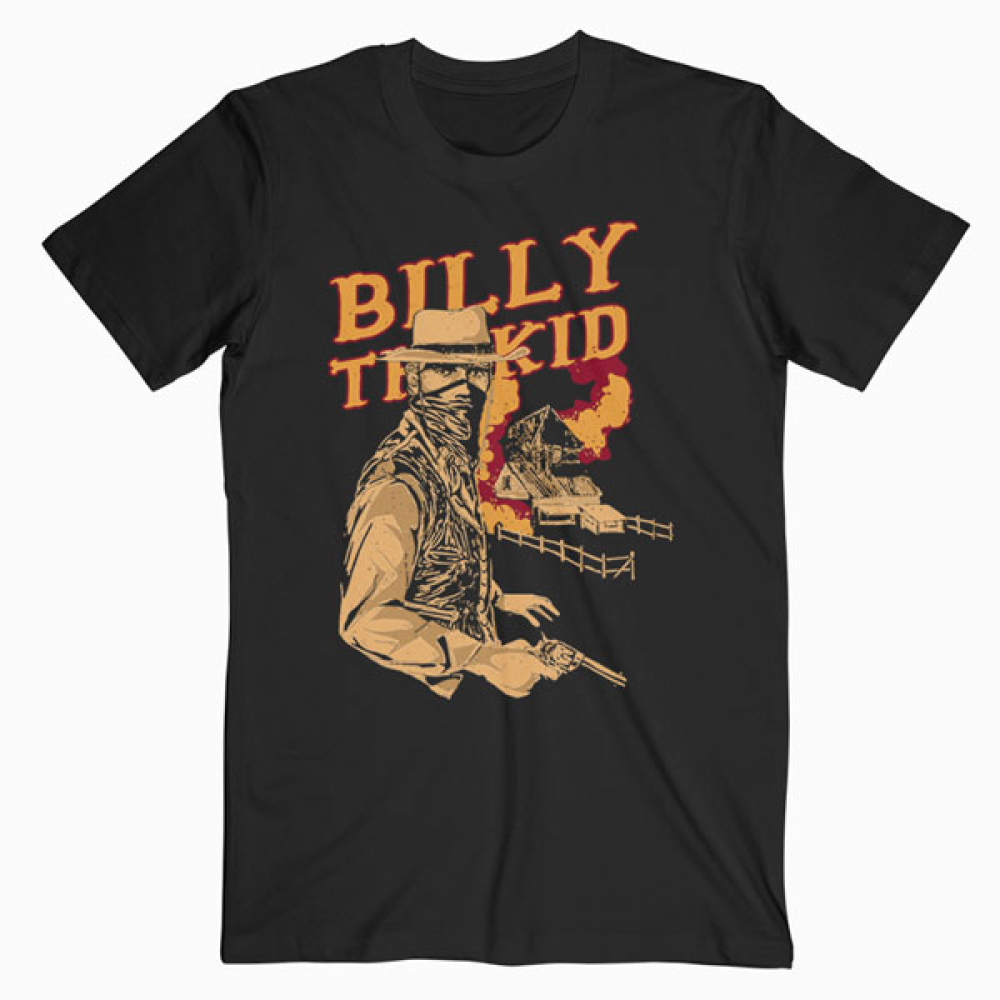 Billy The Kid Cartoon T Shirt