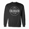 Classic Colorado Vintage Mountain Design Sweatshirt