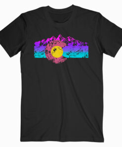 Colorado Flag Hoodie Colorful Rocky Mountains Version T Shirt