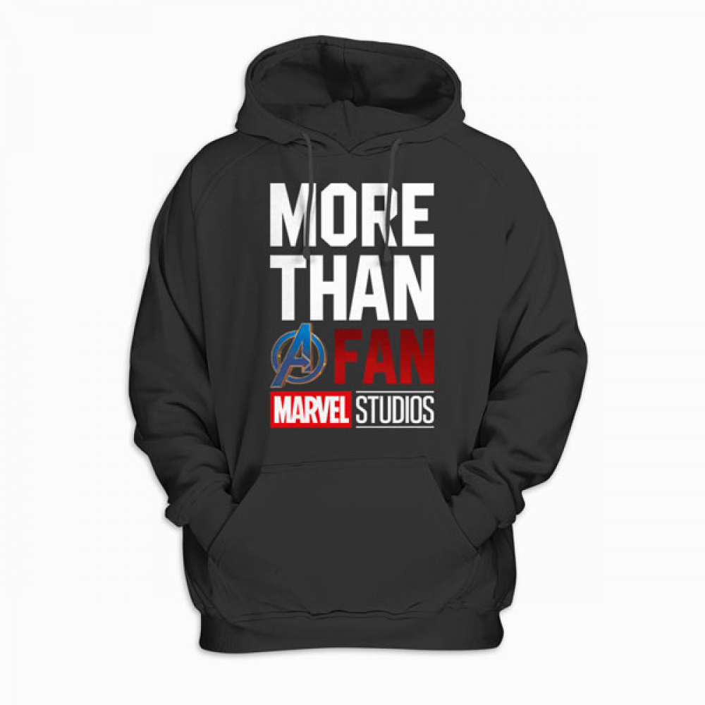Marvel Avengers More Than A Fan 2019 Graphic Hoodie