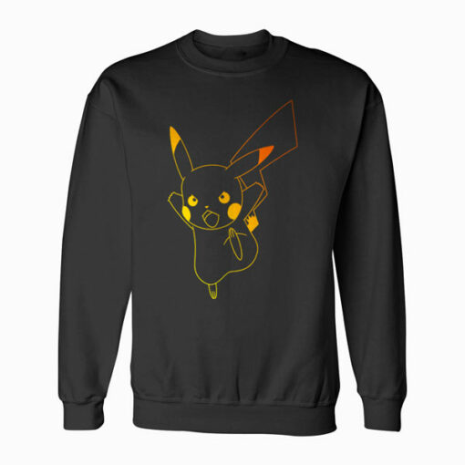 Pokemon Pikachu Ombre Sweatshirt