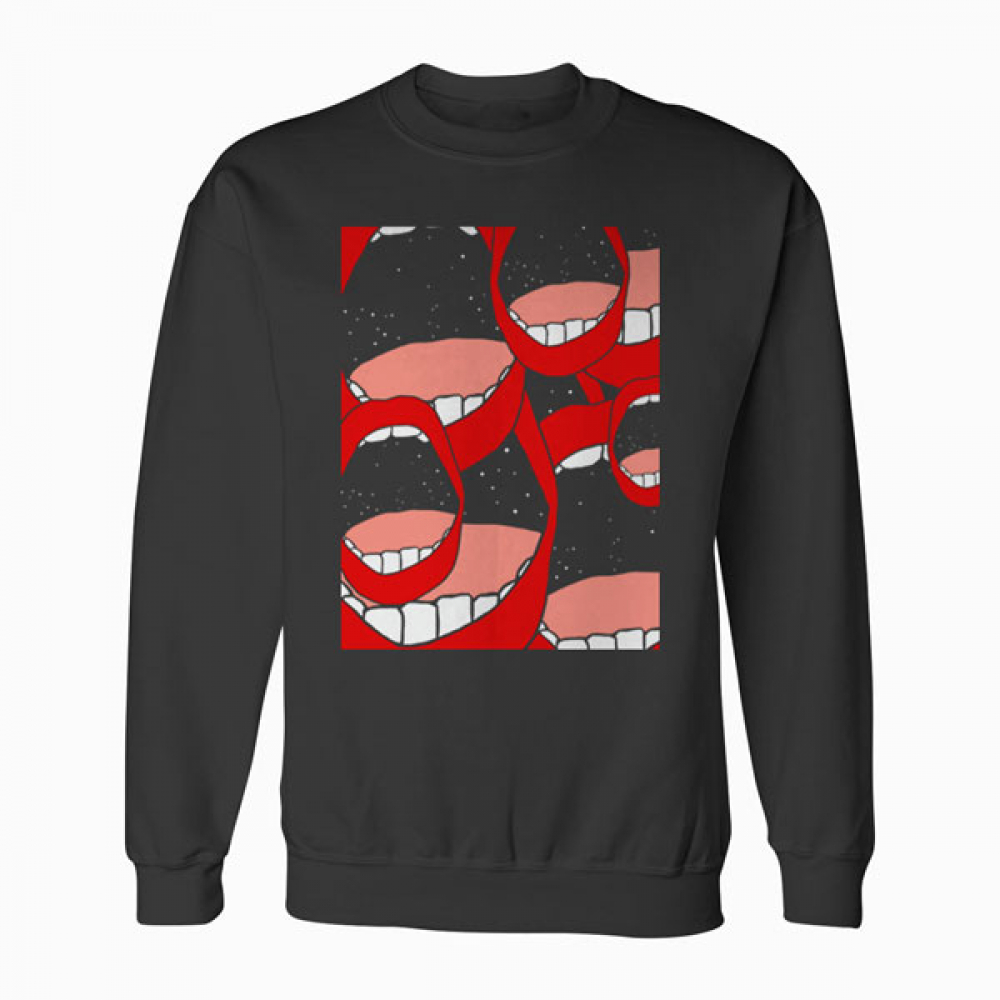 Red Lips Sweatshirt