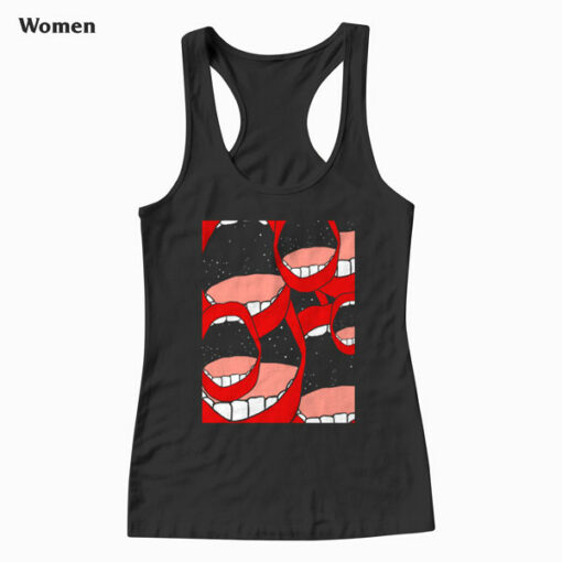 Red Lips Tank Top