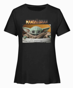 Star Wars The Mandalorian The Child Pod Screenshot Logo T Shirt