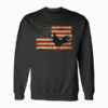 Vintage US Flag Cock Fight Sweatshirt