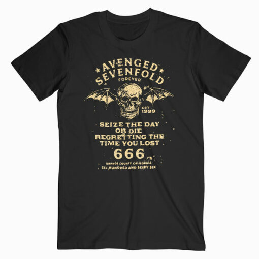 Avenged Sevenfold Seize The Day Band T Shirt