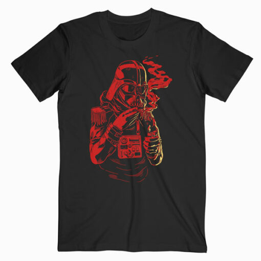 Darth Vader Cool Monochrome Red Art Funny Star Wars T Shirt