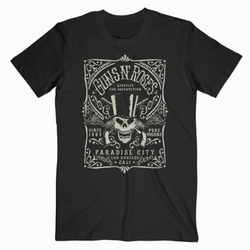 Guns N Roses Paradise City Band T Shirt
