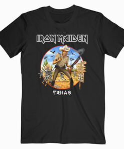 Iron Maiden Texas Band T Shirt