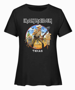 Iron Maiden Texas Band T Shirt