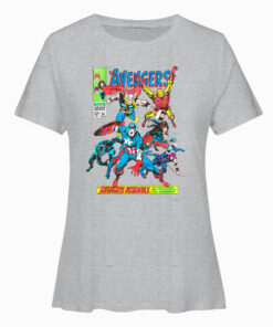 Marvel Vengadores Comics Crew Camiseta para hombre T Shirt