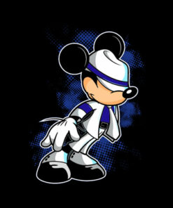 Mickey Mouse Michael Jackson Funny T Shirt