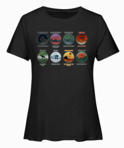 Minimalist Planets Star Wars T Shirt