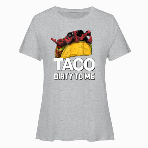 Marvel Deadpool taco Dirty To Me Graphic playera T Shirt