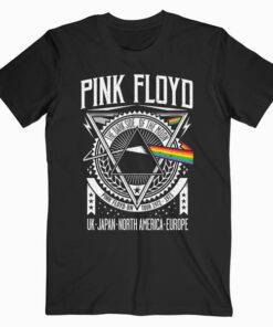 Pink Floyd Dark Side Of The Moon Tour 1972 Band T Shirt