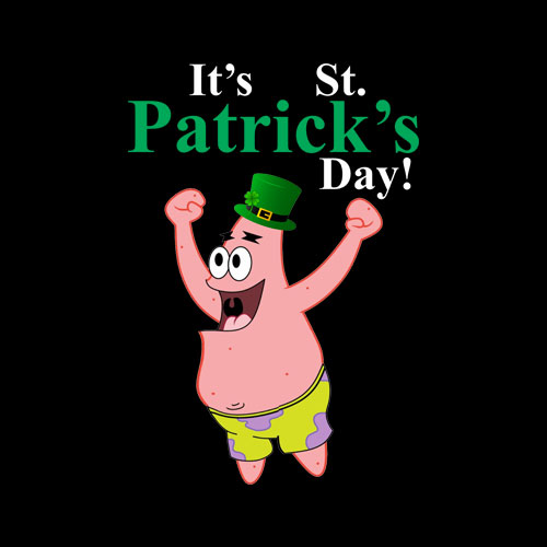 Spongebob St. Patrick's Day T-Shirt