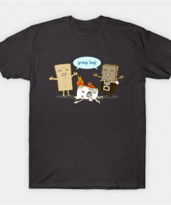 Funny - S'mores Group Hug! T-Shirt Design