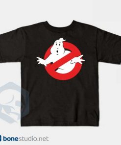 Ghostbusters T Shirt Kids Logo Black