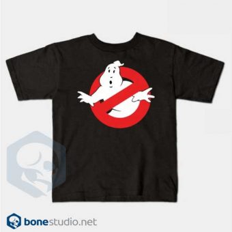 Ghostbusters T Shirt Kids Logo Black
