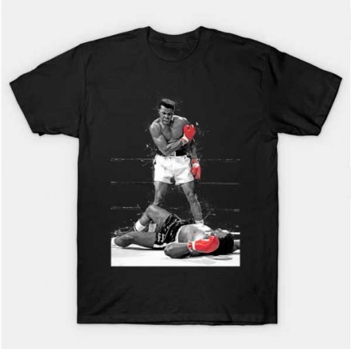 Muhammad Ali t shirt black