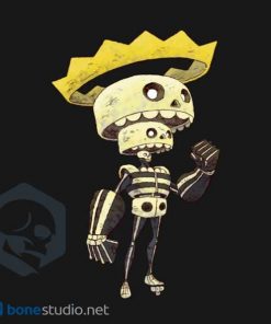 Skeleton Onesie King Skeleton Baby Onesie