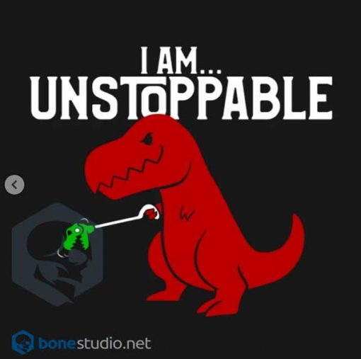 Unstoppable T-Rex Dinosaur Onesie