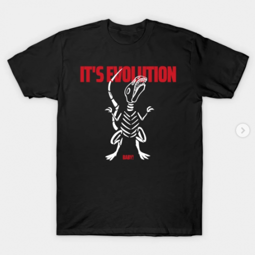 Evolution baby! T-Shirt black for men