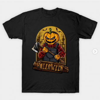 Halloween T-Shirt black for men
