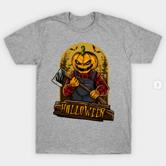Halloween T-Shirt heather for men