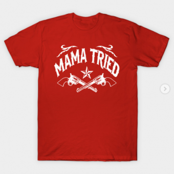 Mama Tried red for men