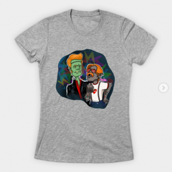 Monster Rock T-Shirt heather for women