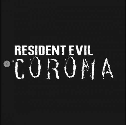 Resident Evil Corona T-Shirt black design