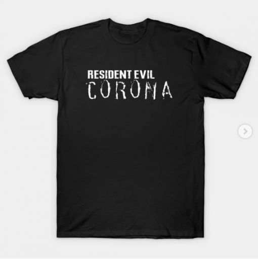 Resident Evil Corona T-Shirt black for men