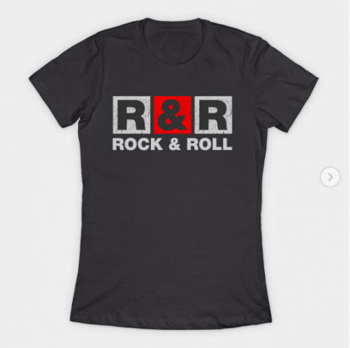 Rock & Roll T-Shirt grey for women