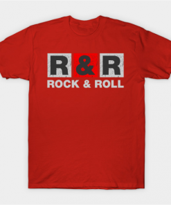 Rock & Roll T-Shirt red for men