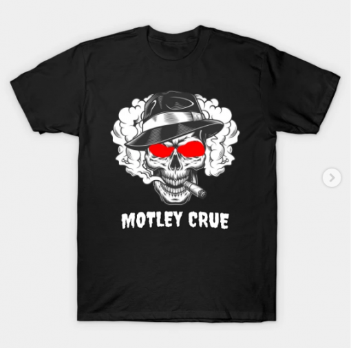 Skull MTL T-Shirt for men black color