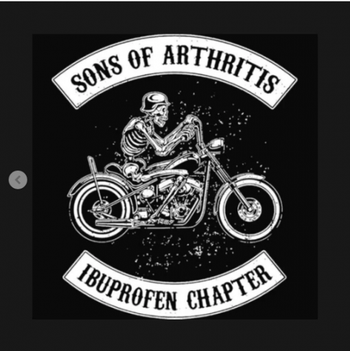 Sons Of Arthritis T-Shirt black design