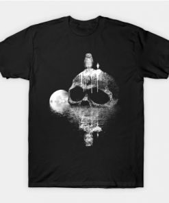 skull rock T-Shirt black for men