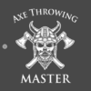 Axe Throwing Master black design