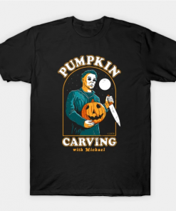 Carving With Michael T-Shirt black for men