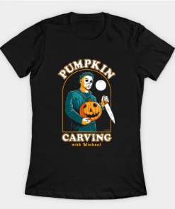 Carving With Michael T-Shirt black for women