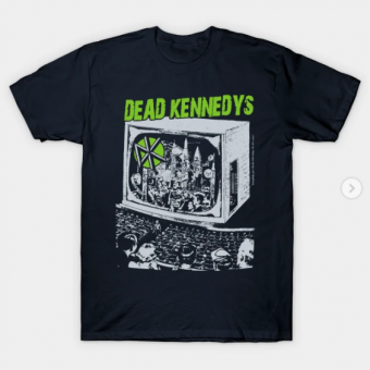 Dead Kennedys Television T-Shirt black for men