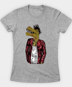 Dino Punk T-Shirt heather for women