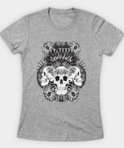 Entity Skulls T-Shirt heather for women