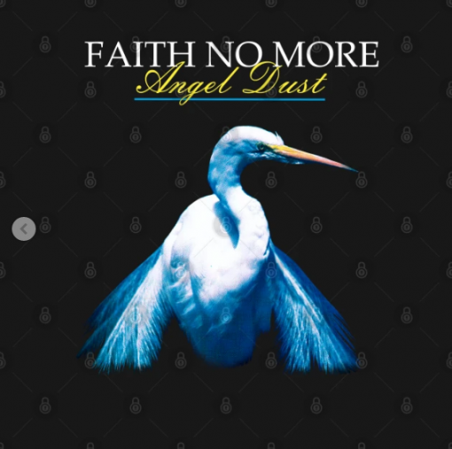 Faith No More - Angel Dust T-Shirt black design
