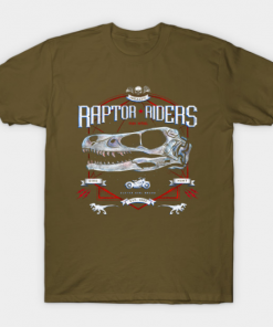 Jurassic Riders T-Shirt military green for men